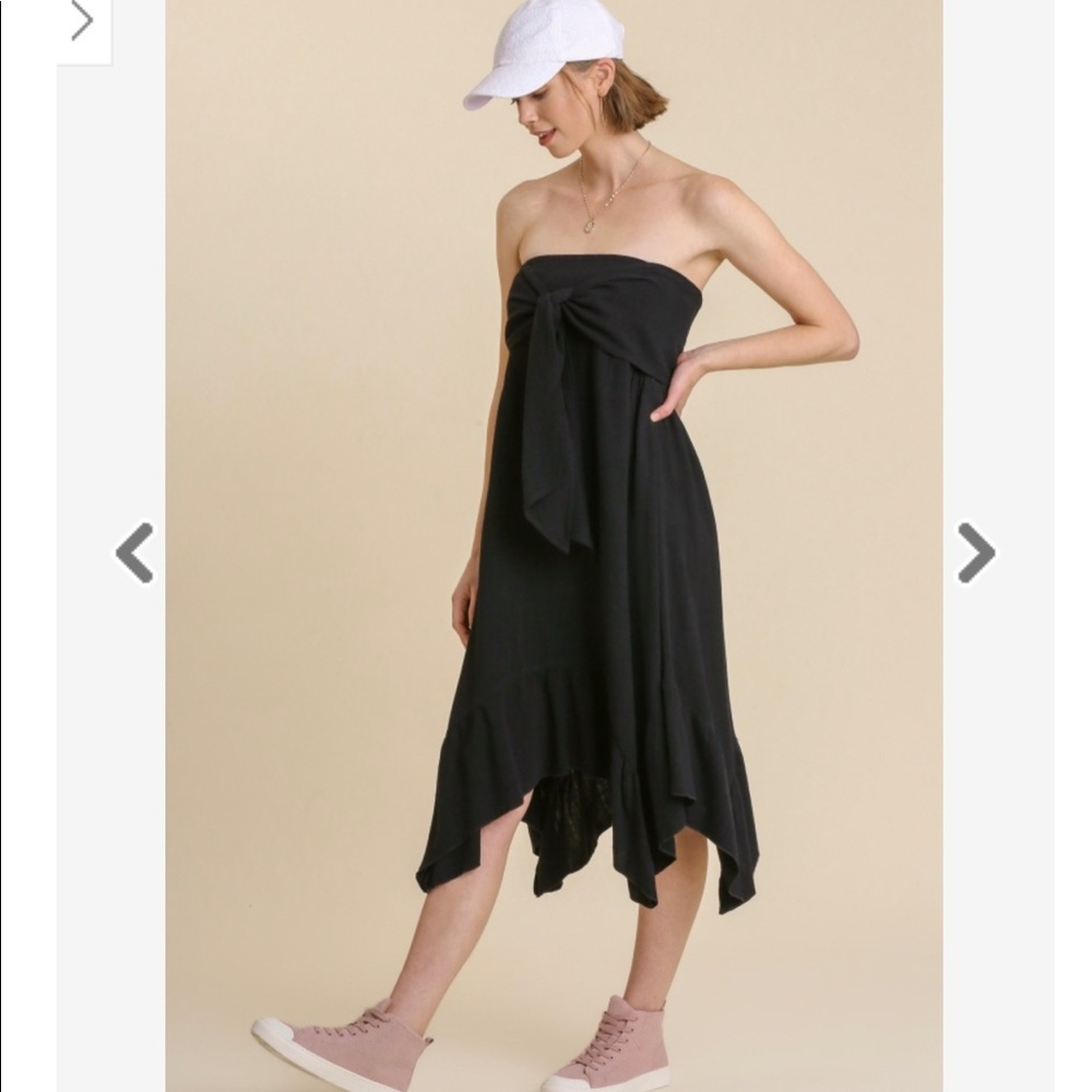 💥SALE💥Umgee - Convertible Ruffle Hem Dress/Skirt